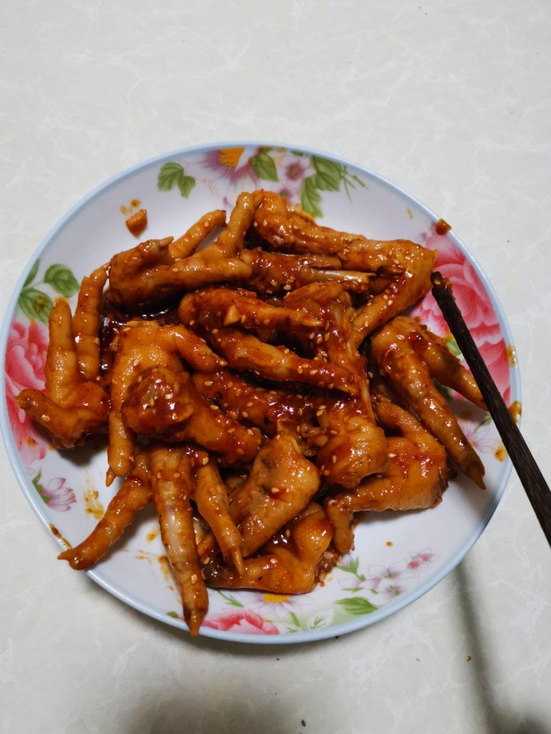 韩式辣鸡爪
