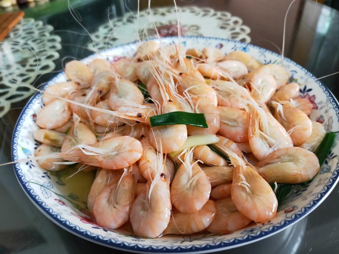 盐水白米虾