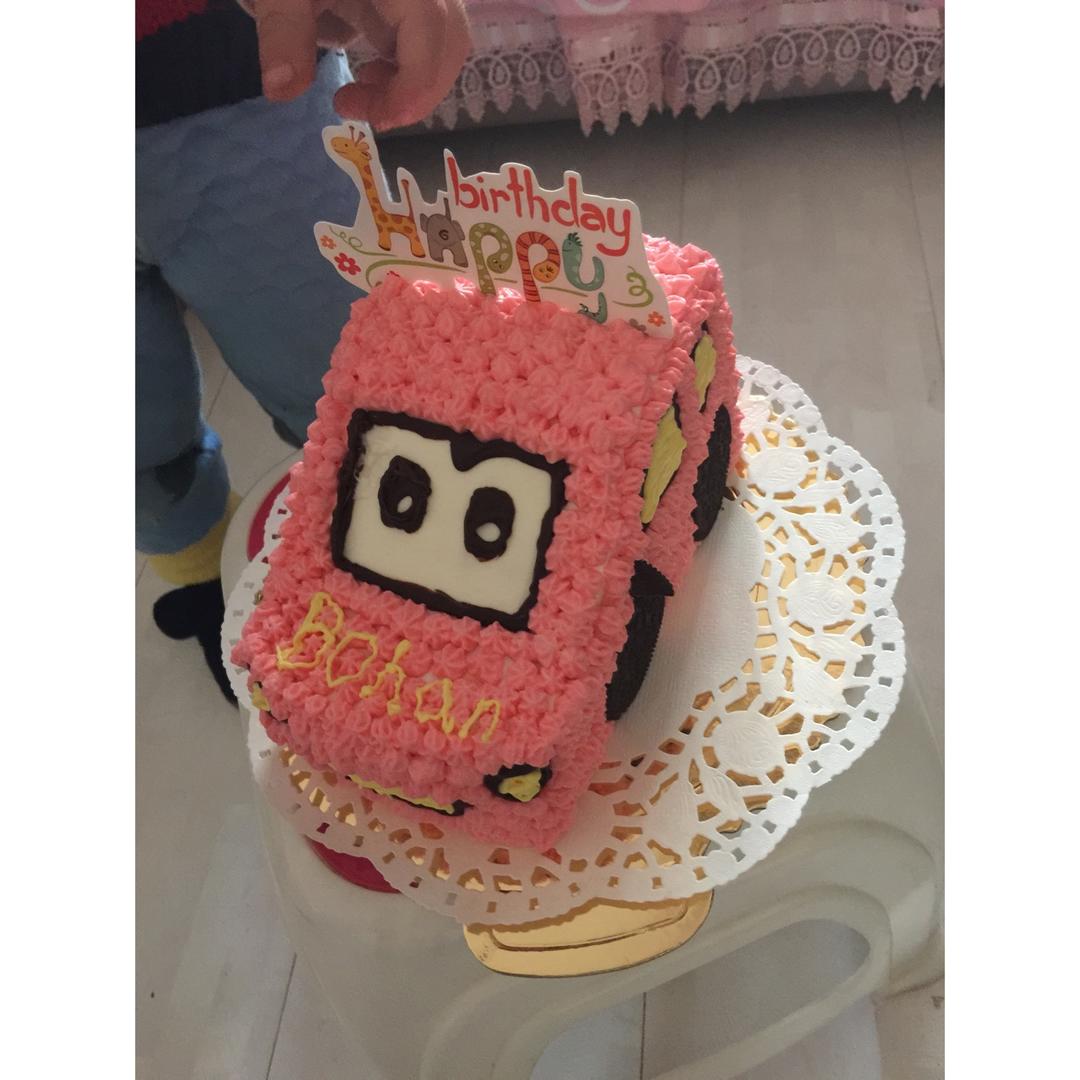 汽车生日蛋糕