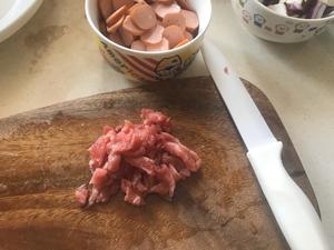摩飞锅芝士火腿牛肉焗饭饼的做法 步骤3