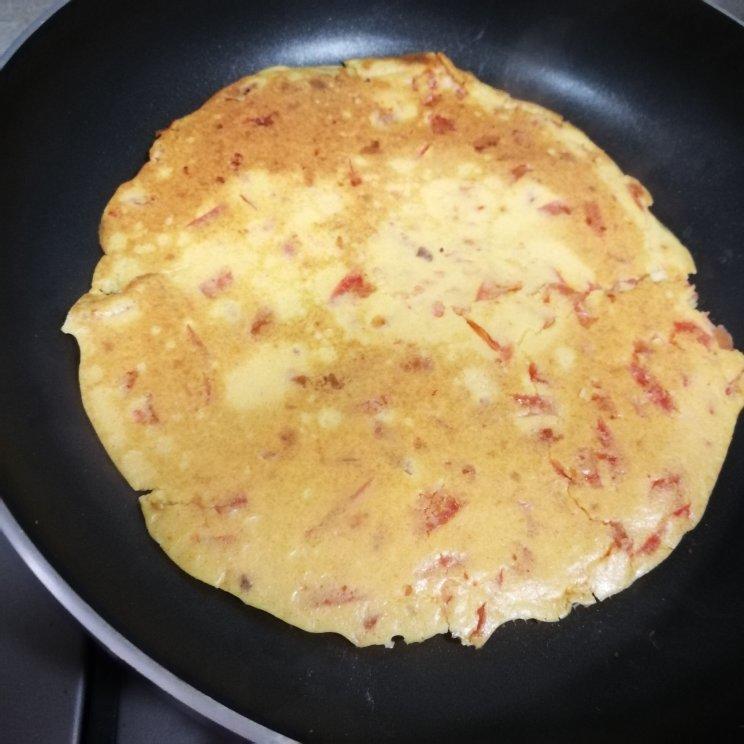 番茄鸡蛋饼