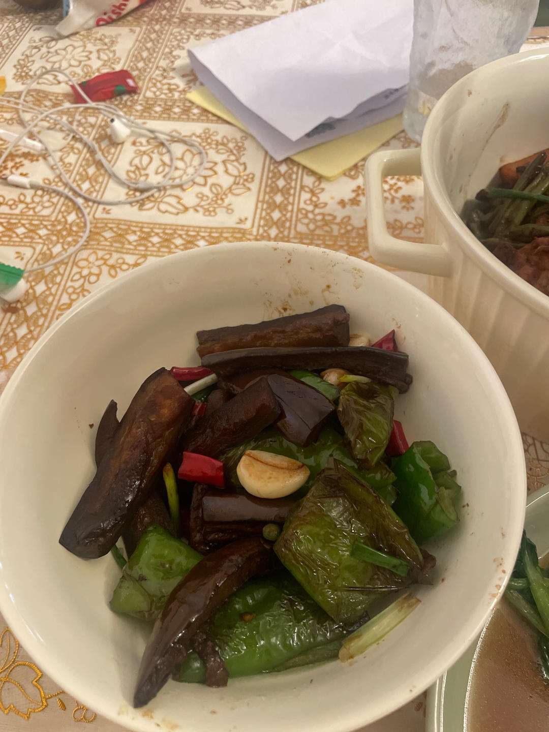 辣椒炒茄子