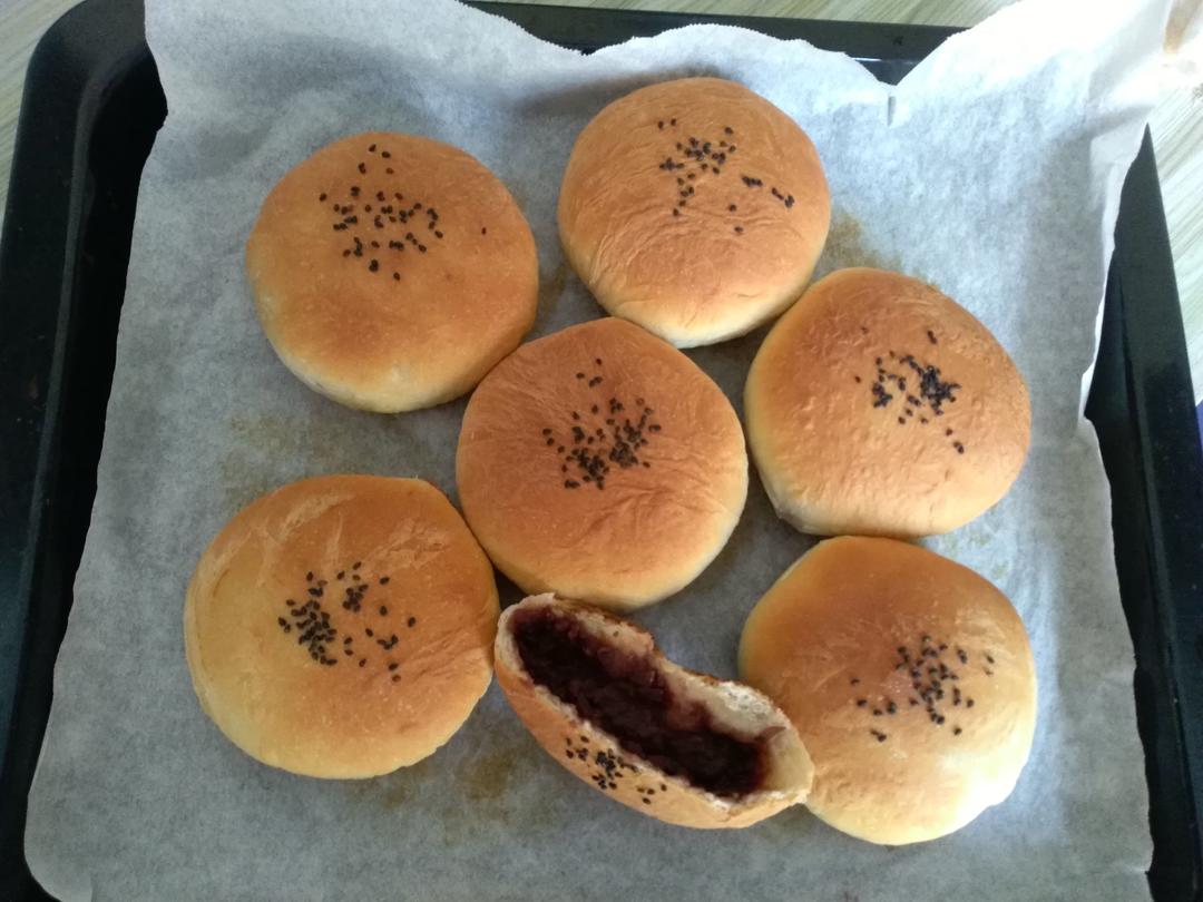 日式红豆包