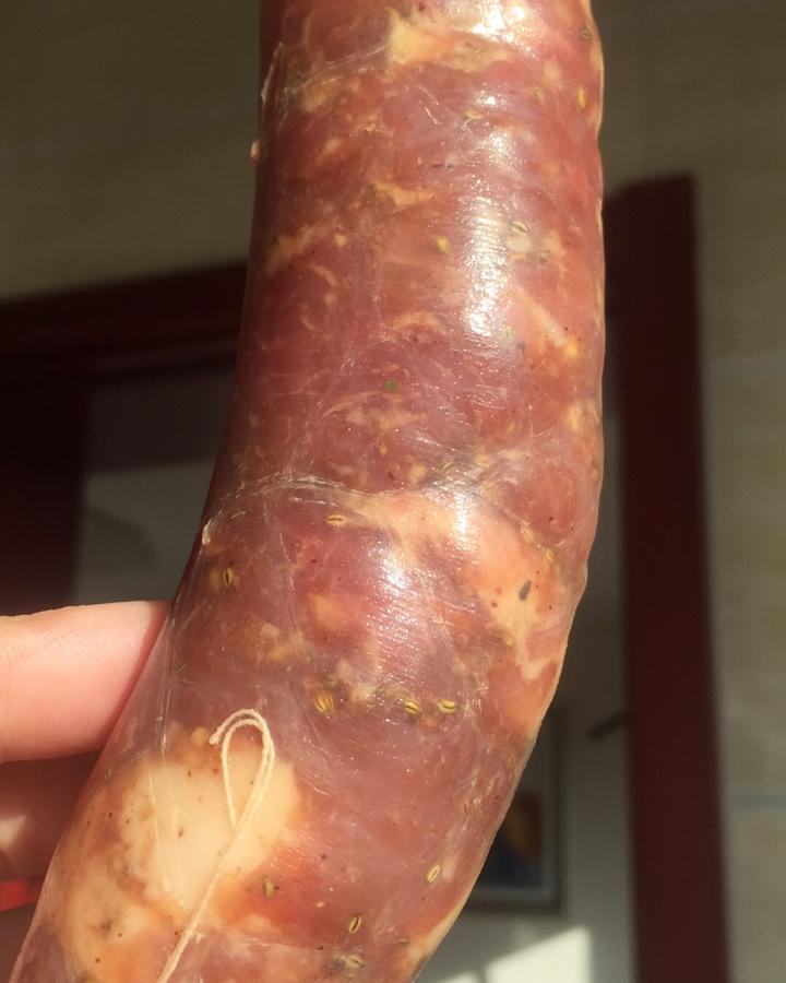 2018年12月17日 #午餐2018年12月17日#灌了五斤香肠,一半放了石落子