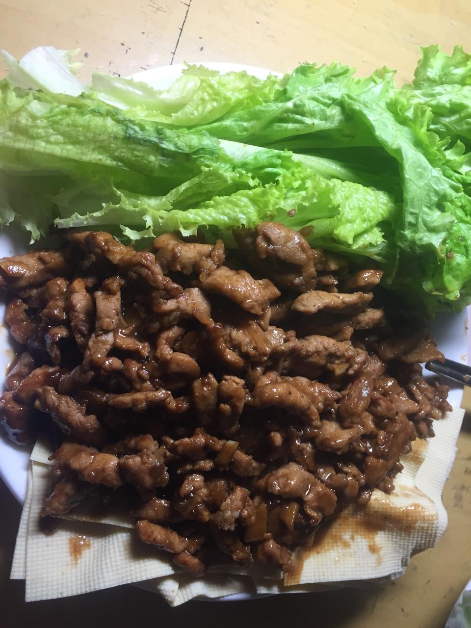 京酱肉丝