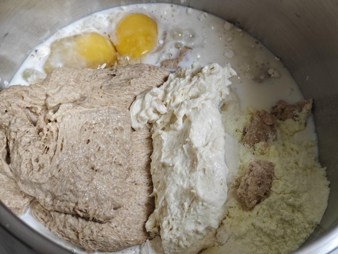 纯奶手撕吐司的做法 步骤1