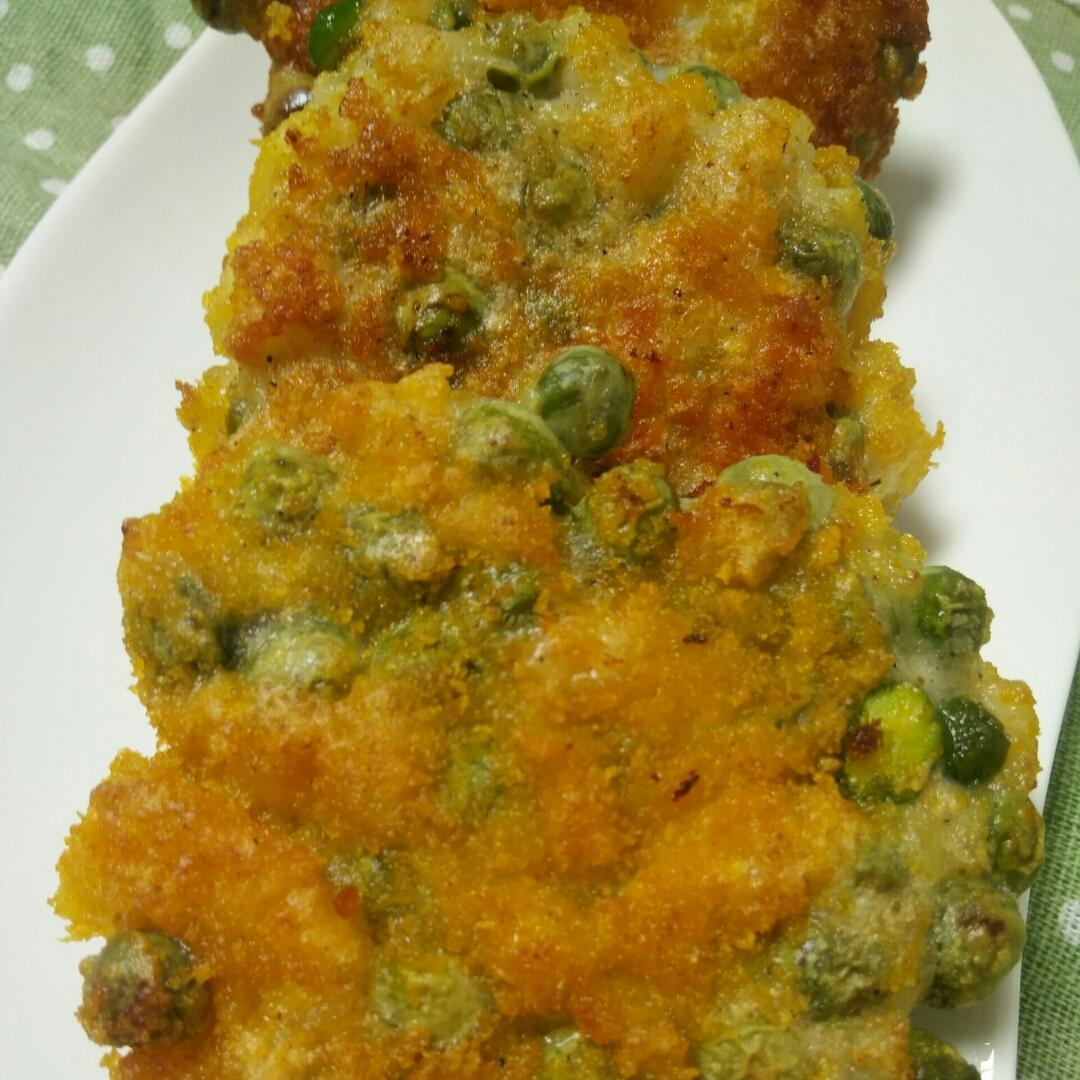 豌豆虾饼