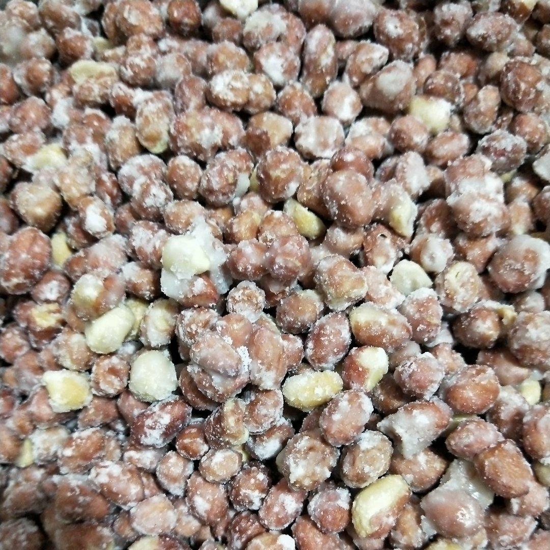 绿光森琳做的花生粘果