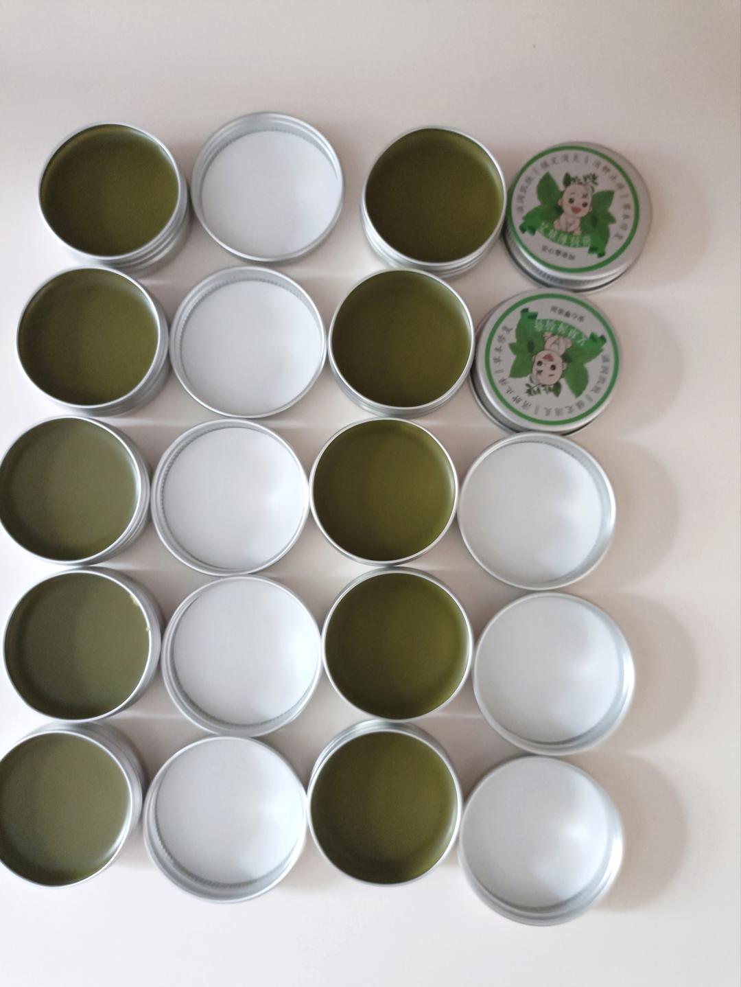 自制纯天然艾草薄荷膏