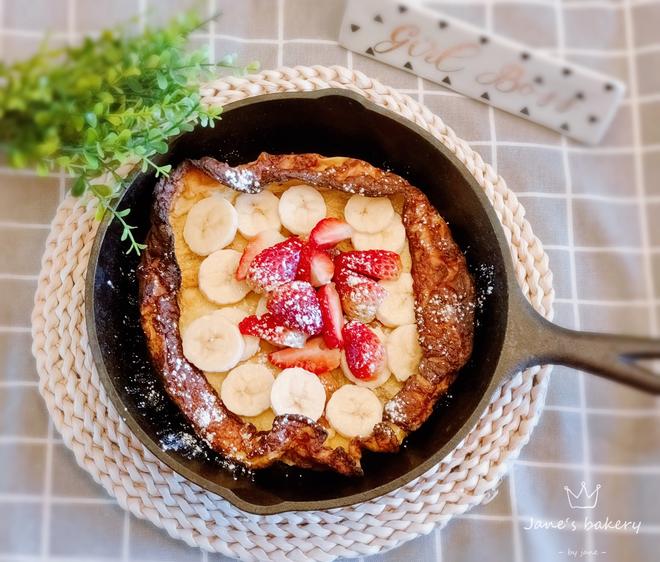 Dutch Baby 荷兰松饼｜快手早餐天花板的做法