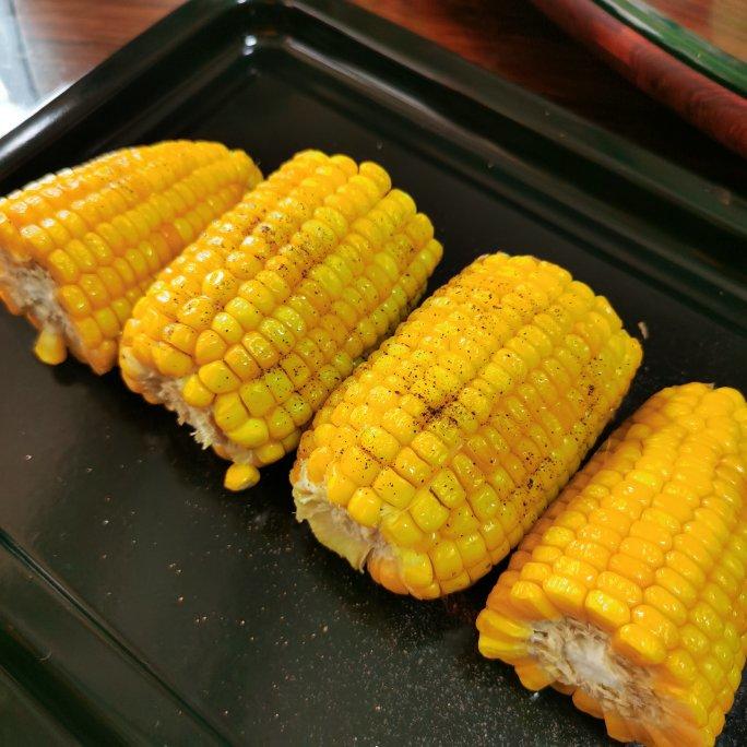 烤玉米
