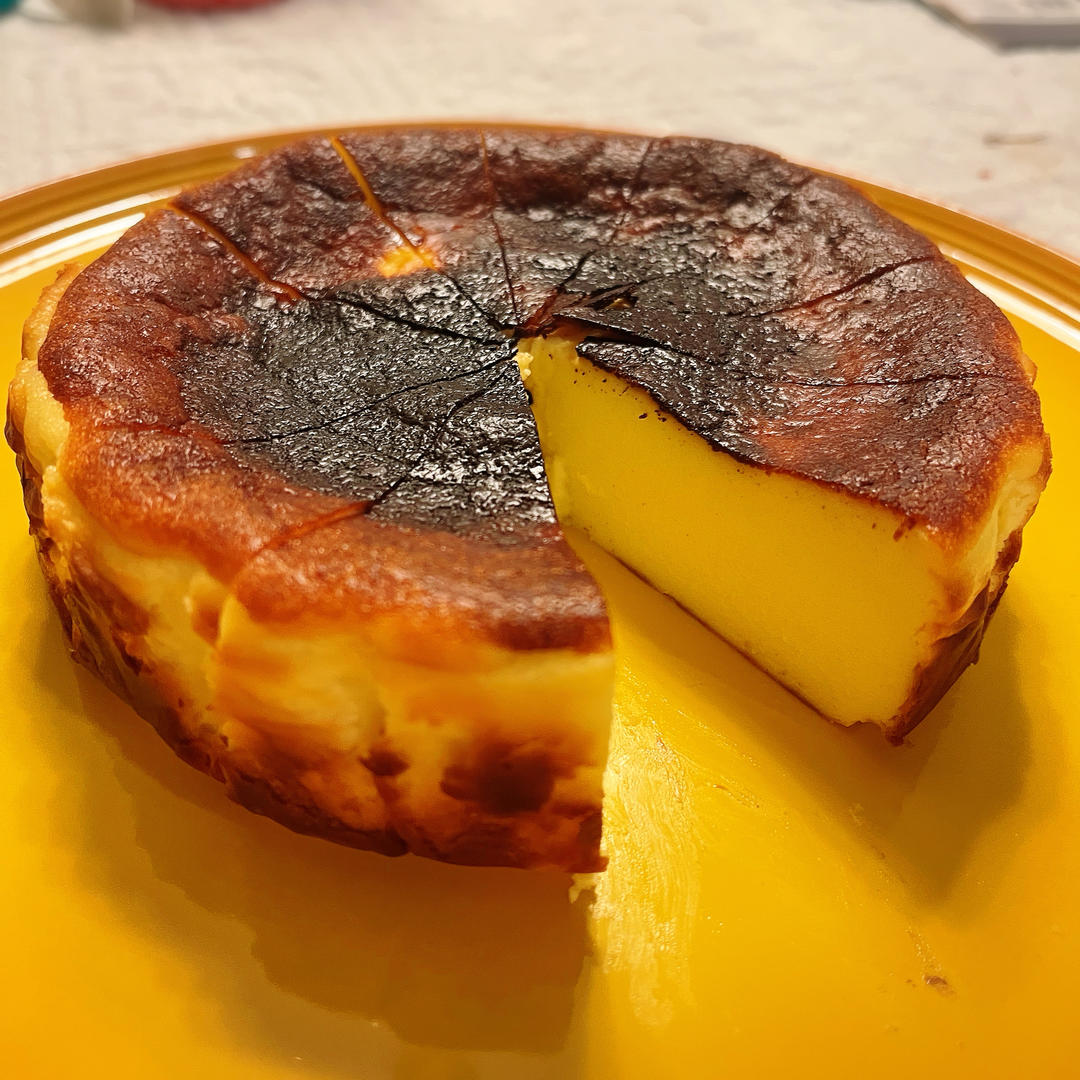 巴斯克芝士蛋糕『最简单的蛋糕』零失败🔥芝士控