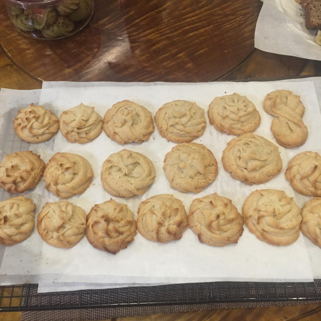 超好挤的无蛋杏仁曲奇