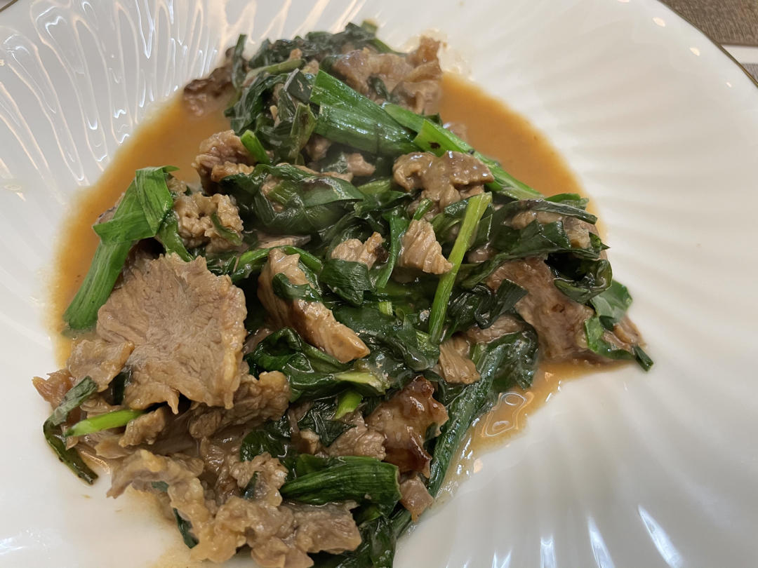 「下饭菜」韭菜牛肉