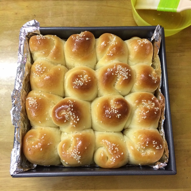 脆底蜂蜜小面包