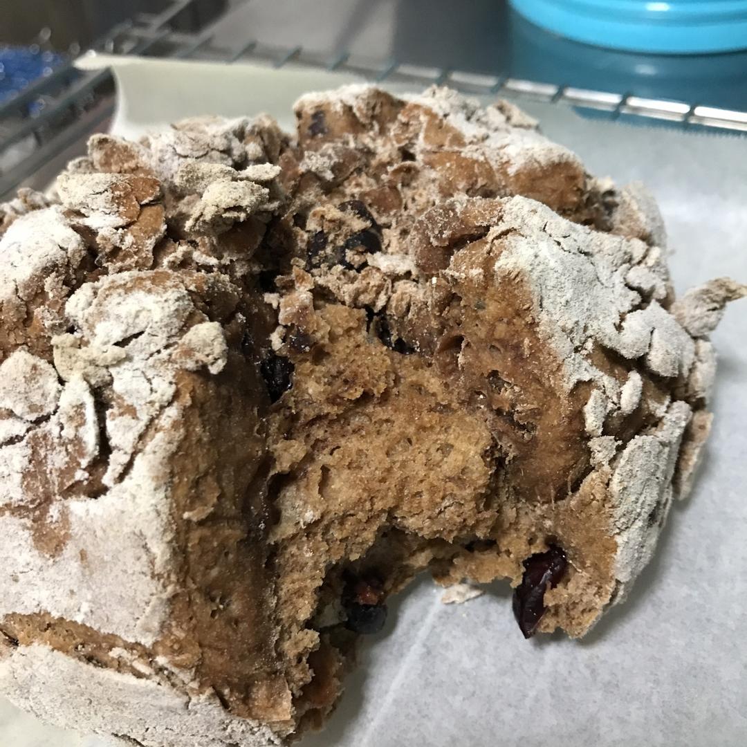 全麦苏打面包丨健康·烘焙