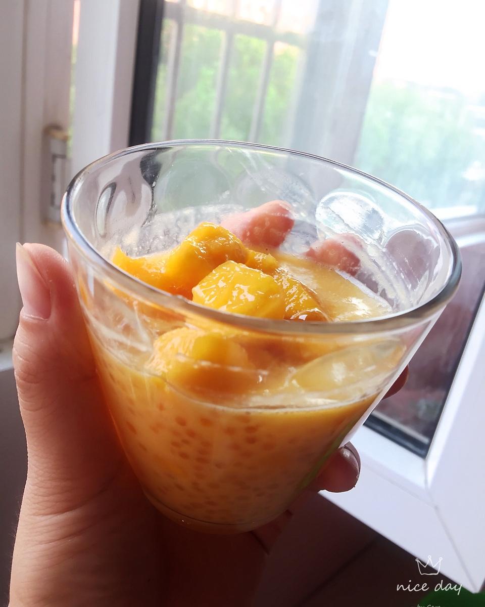 纯正的芒果西米露