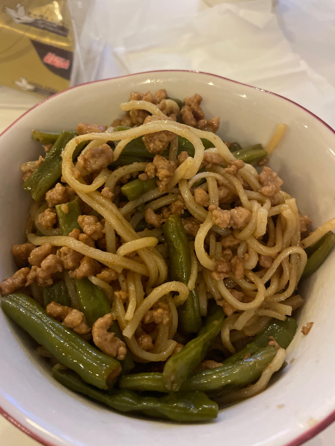 芸豆焖面（附万能的腌肉不老的办法）