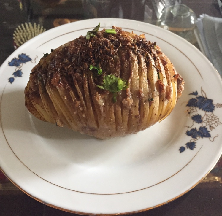 培根风琴烤土豆