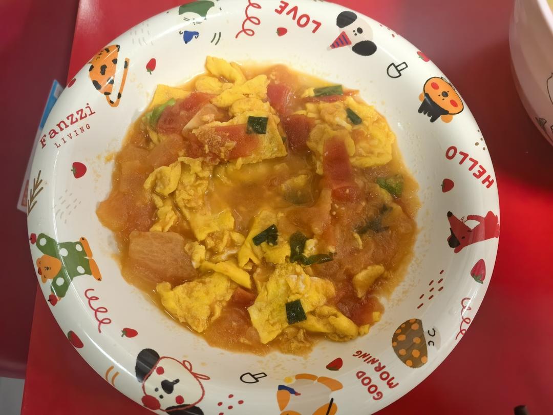 超嫩滑的番茄炒蛋