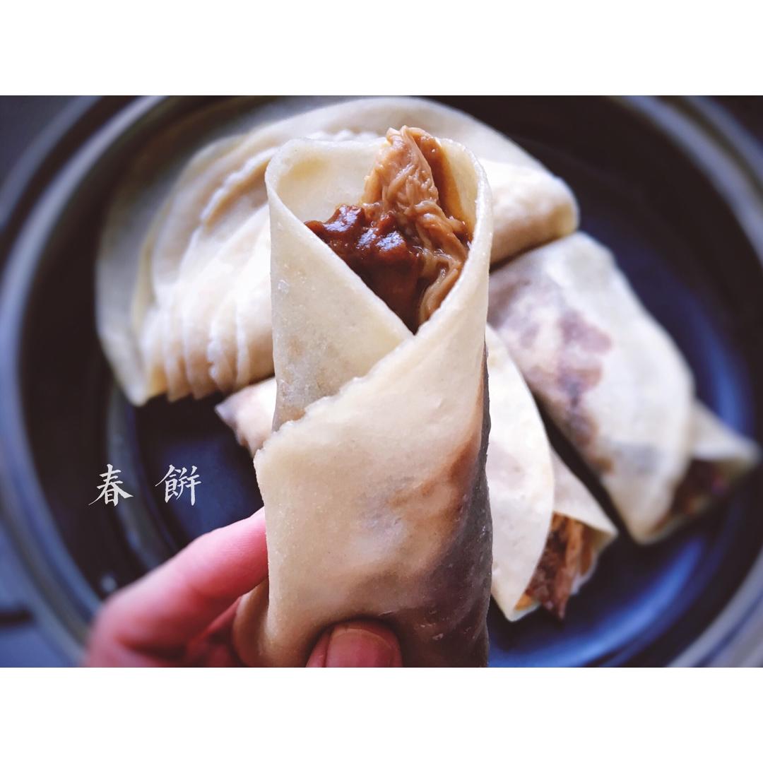 春饼 之 酱爆金针菇