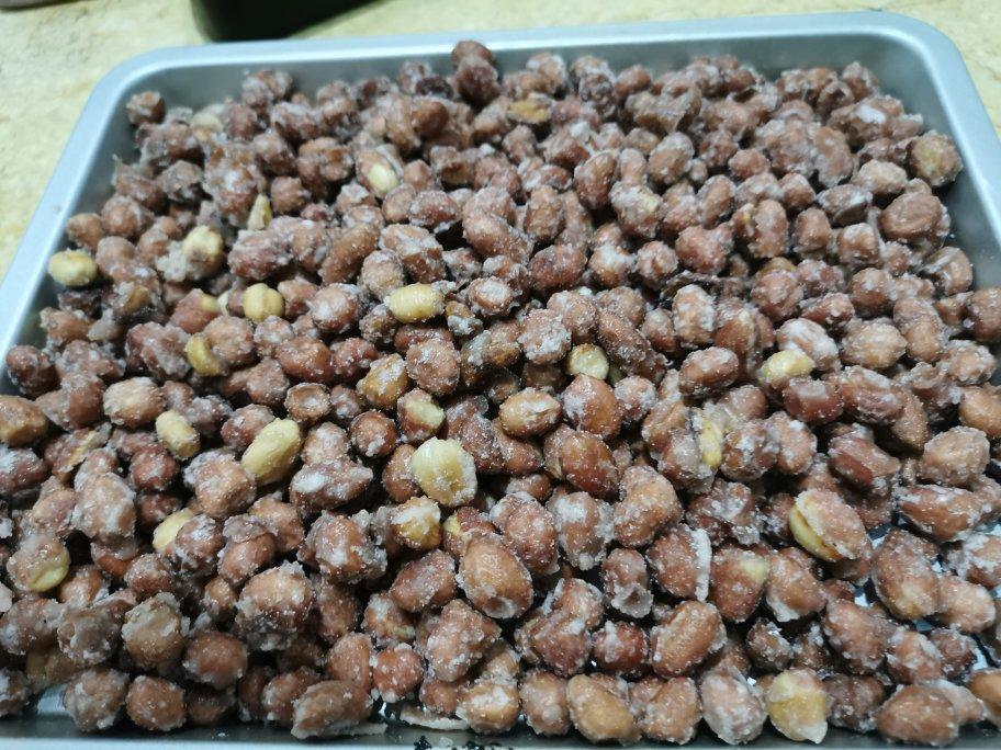 不用鸡蛋液不用淀粉的糖霜花生