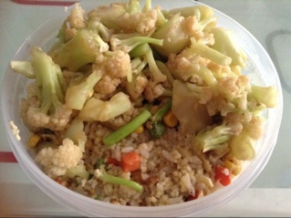 什锦素炒饭