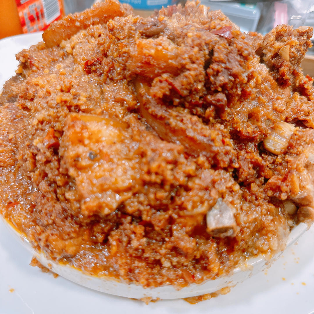 绝绝子！甩饭店几条街的粉蒸肉（粉蒸排骨）
