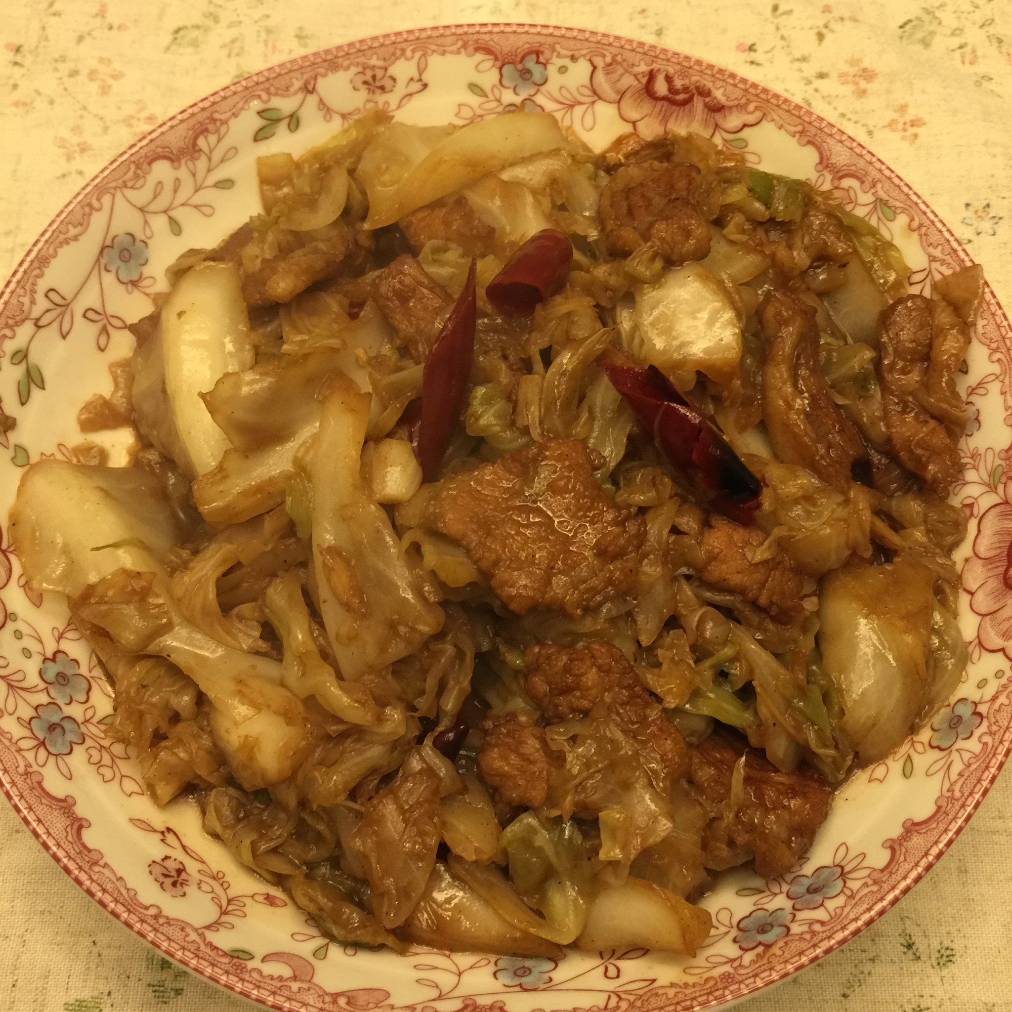 干锅手撕包菜