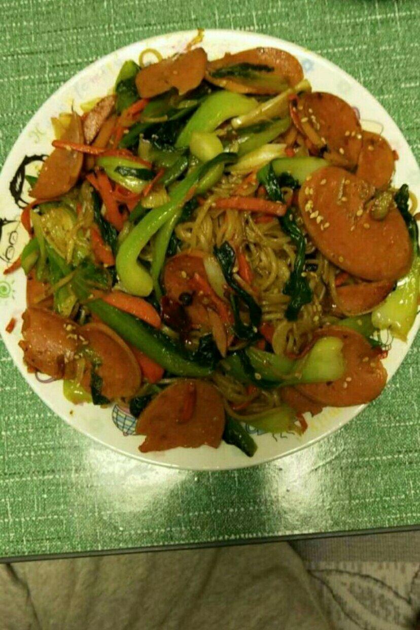 越夜越美味的深夜快手炒面