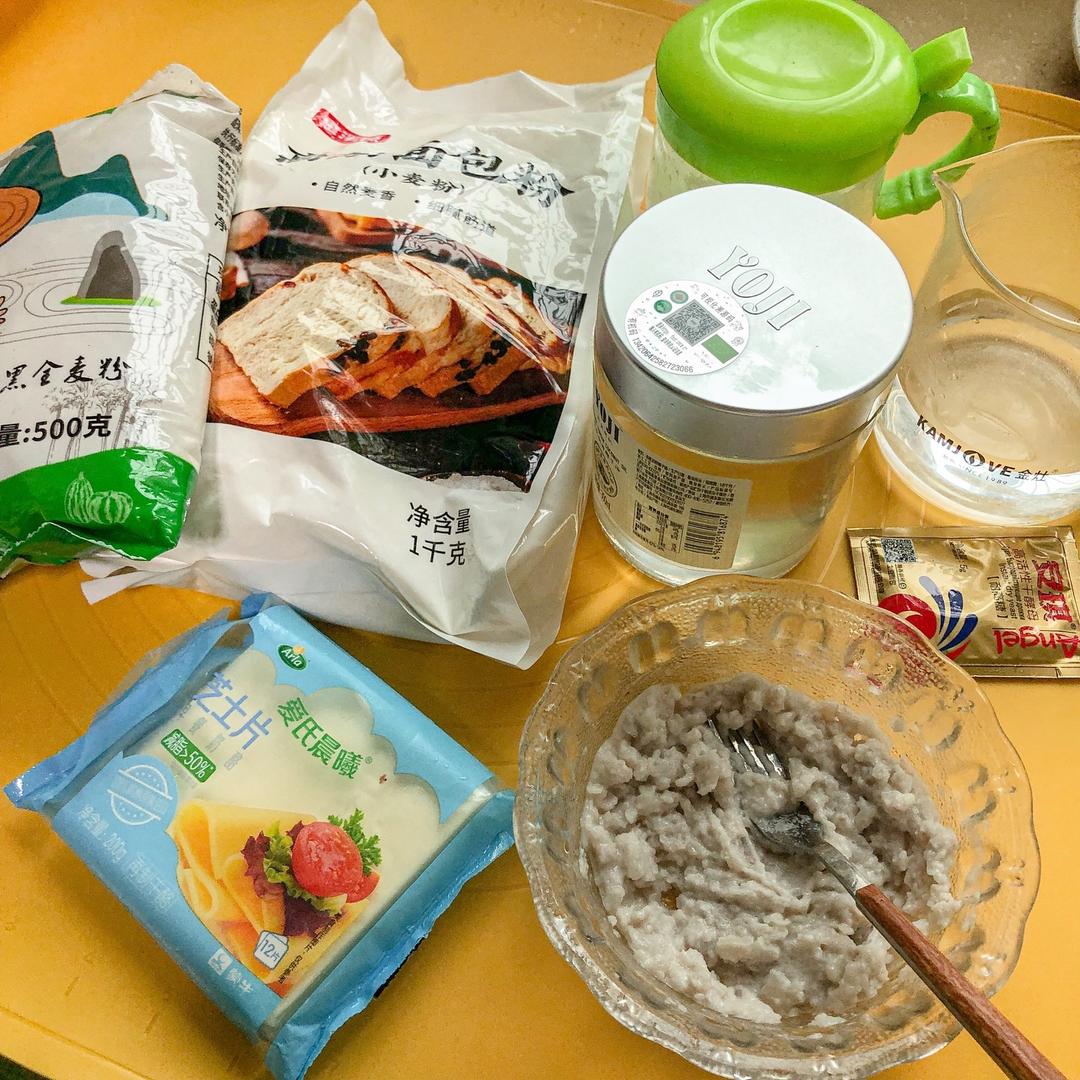 纯奶手撕吐司的做法 步骤1