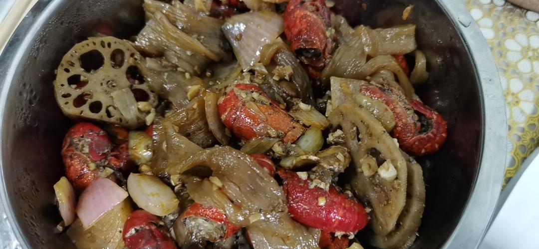 香辣小龙虾（用火锅底料）