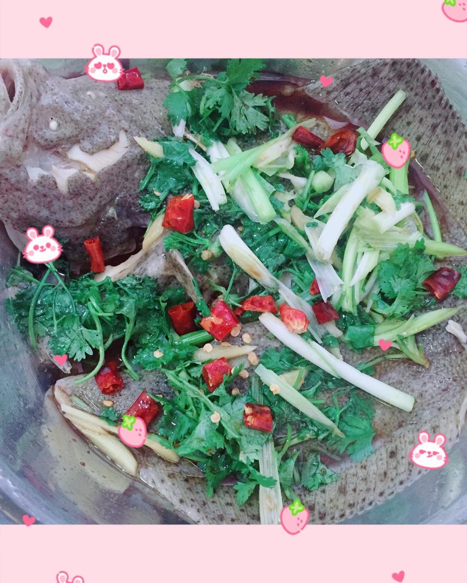 清蒸多宝鱼