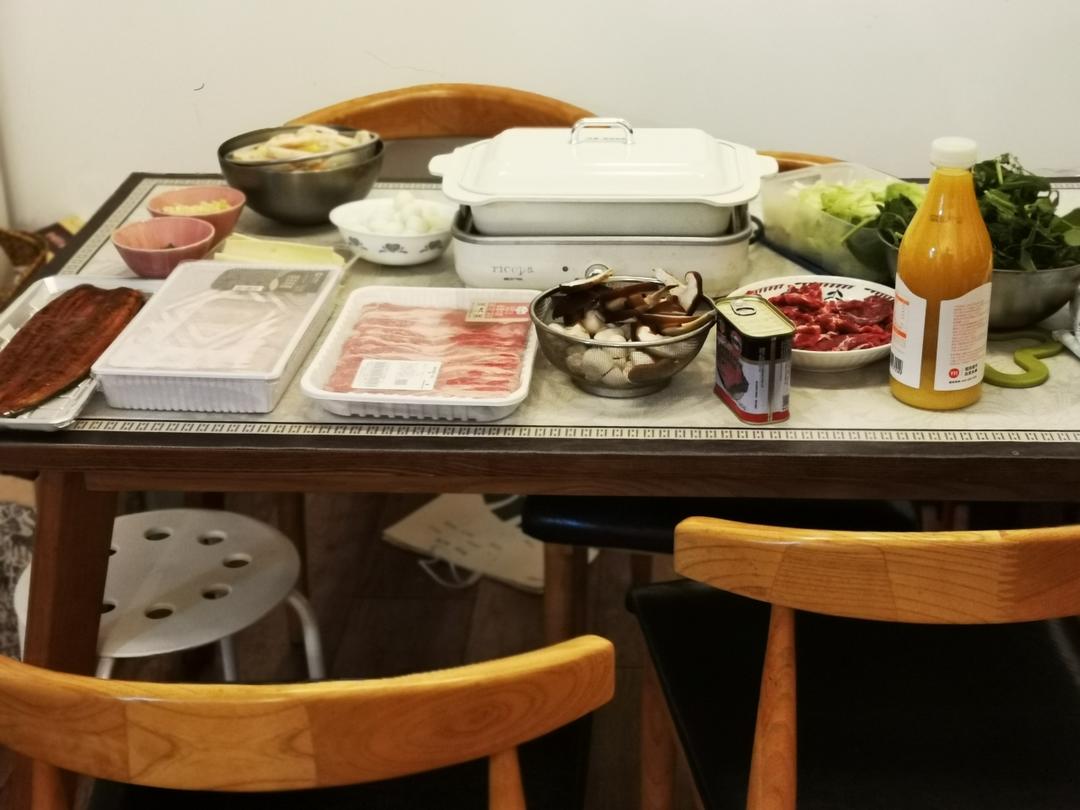 张妈妈家某一天的晚餐