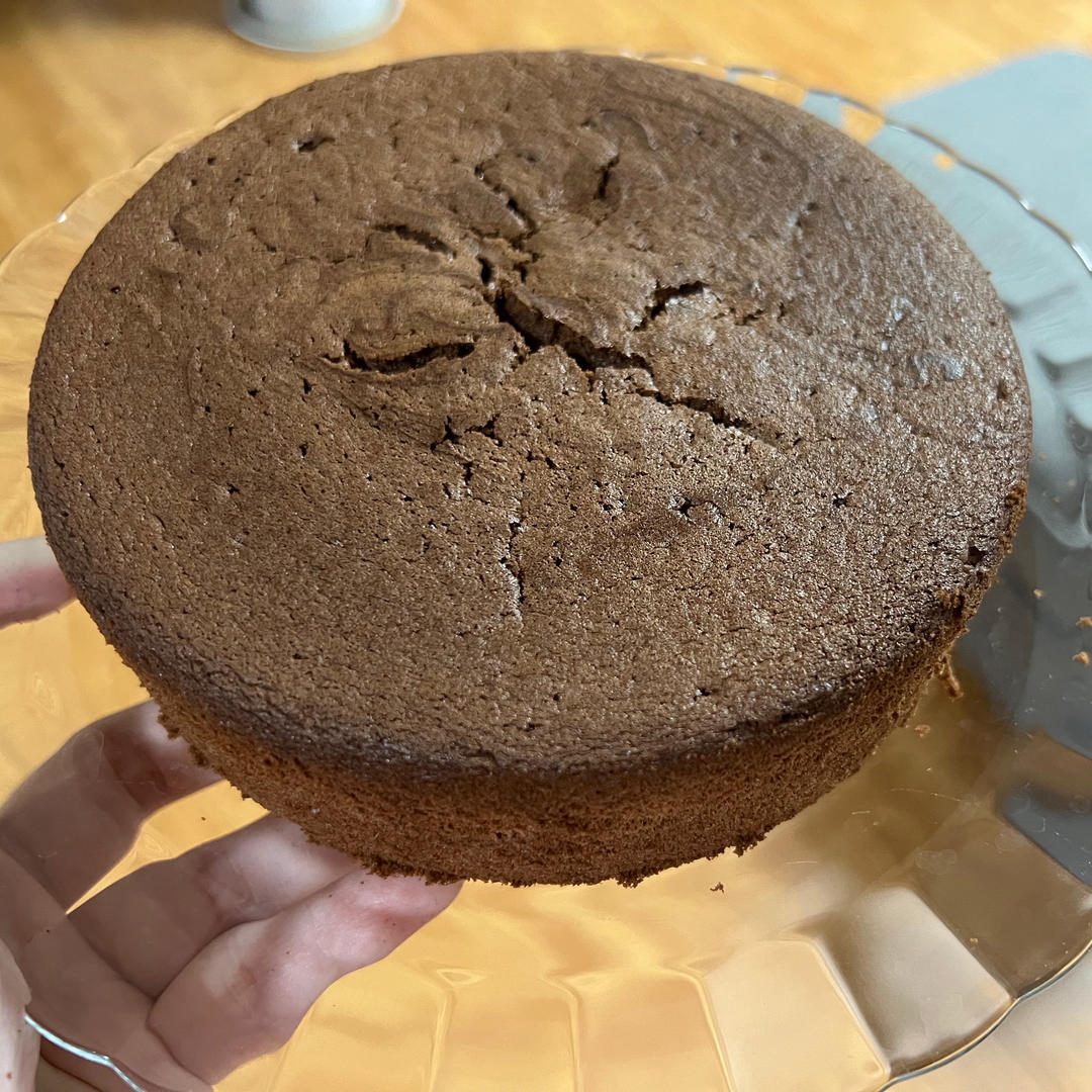 不消泡的巧克力戚风