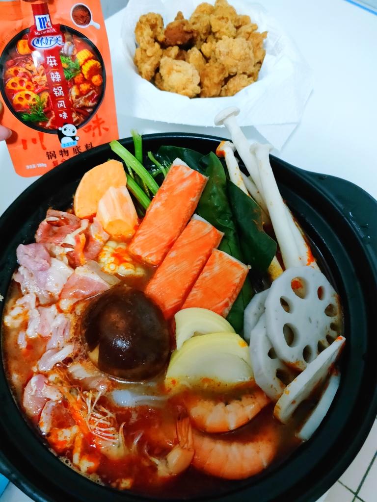 味好美的麻辣快手锅的做法