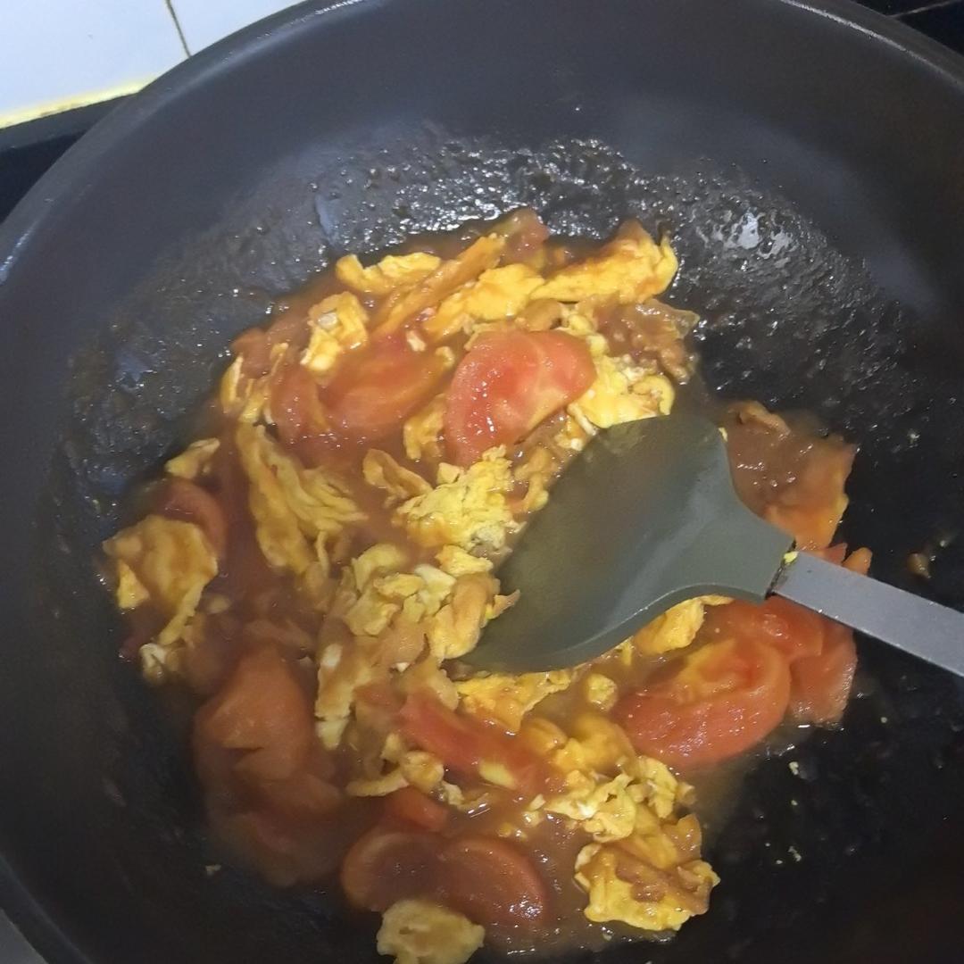 ㊙️一人食|饭店风味番茄炒蛋做法揭秘