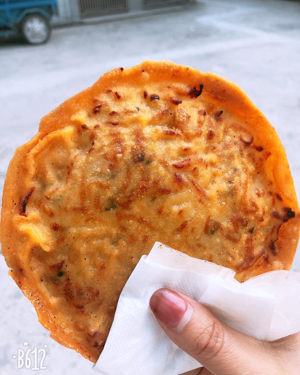 青青子衿之芳做的温州灯盏糕