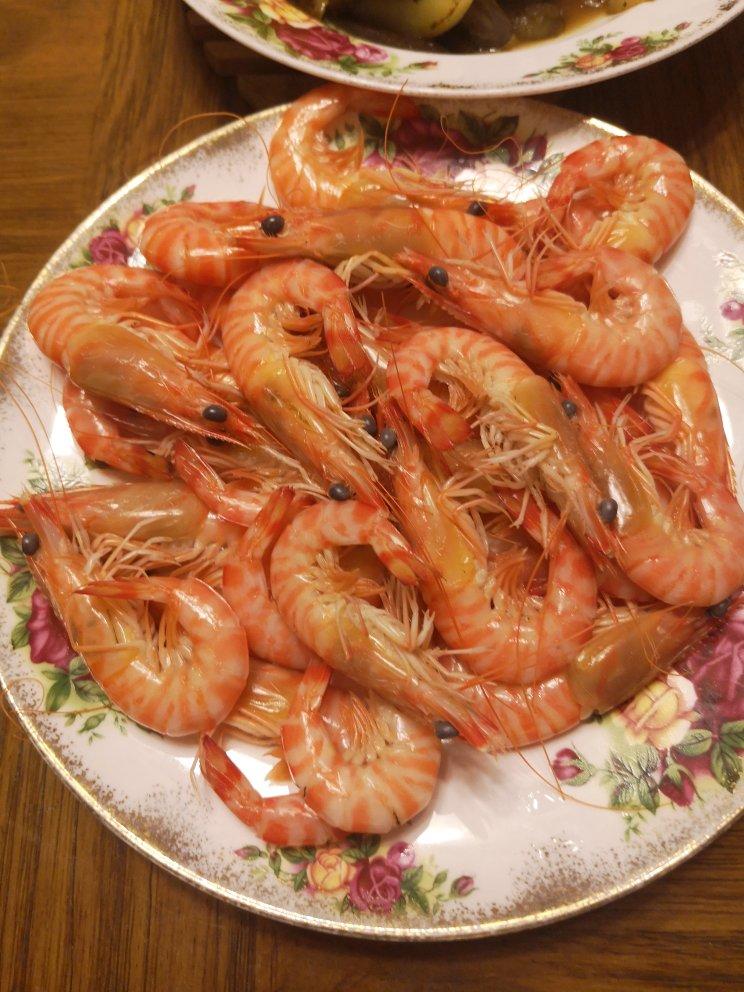 鲜美白灼大虾