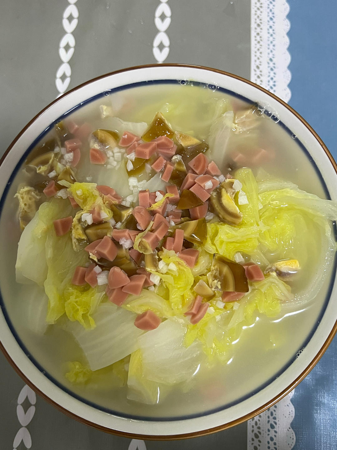 简易版上汤娃娃菜