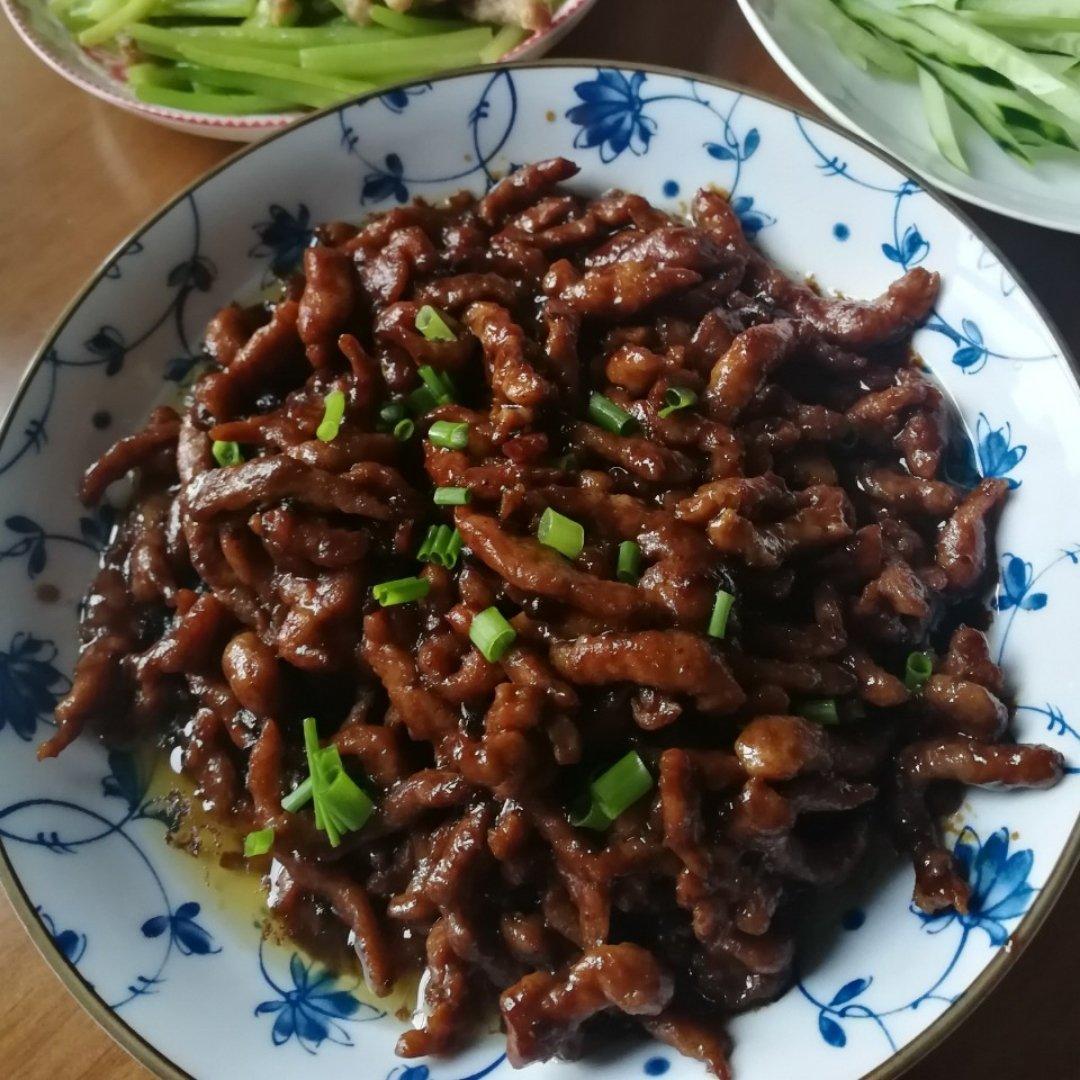 京菜系列之一【京酱肉丝】