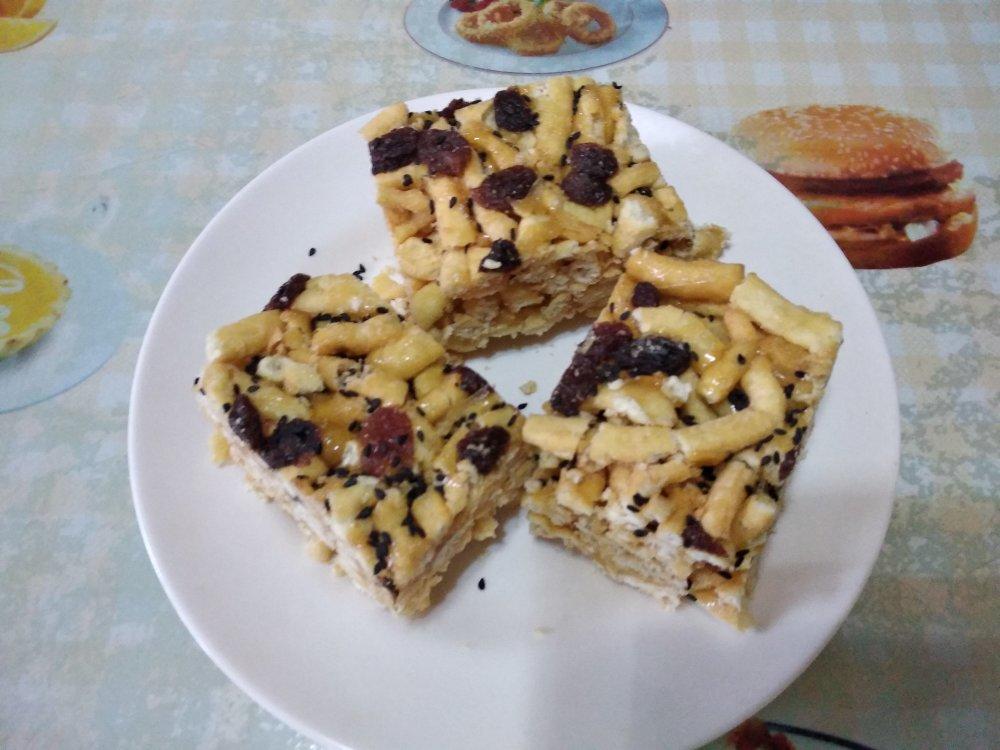 松软的鸡蛋沙琪玛