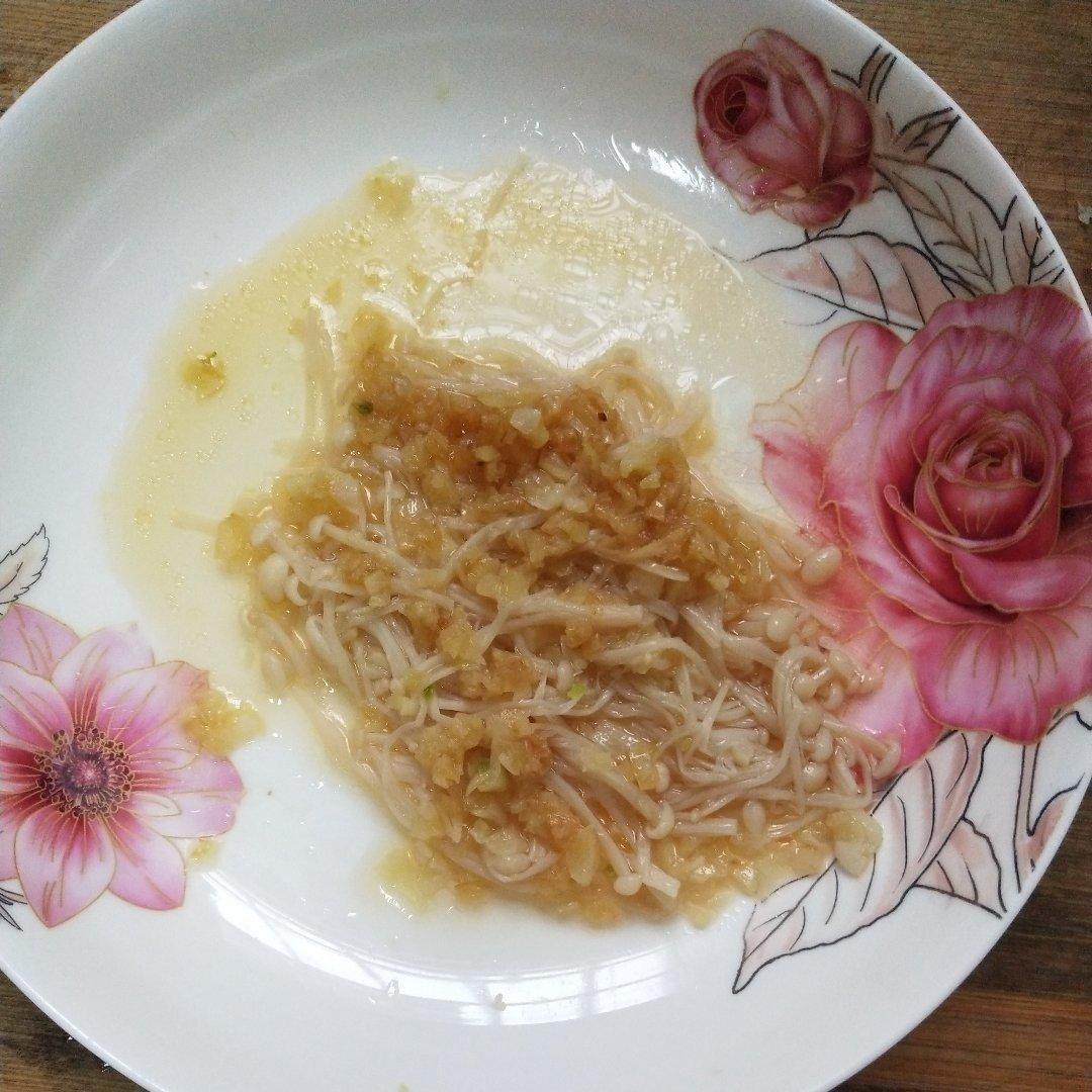蒜蓉蒸金针菇