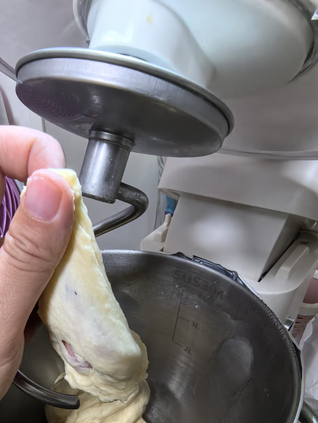 纯奶手撕吐司的做法 步骤1