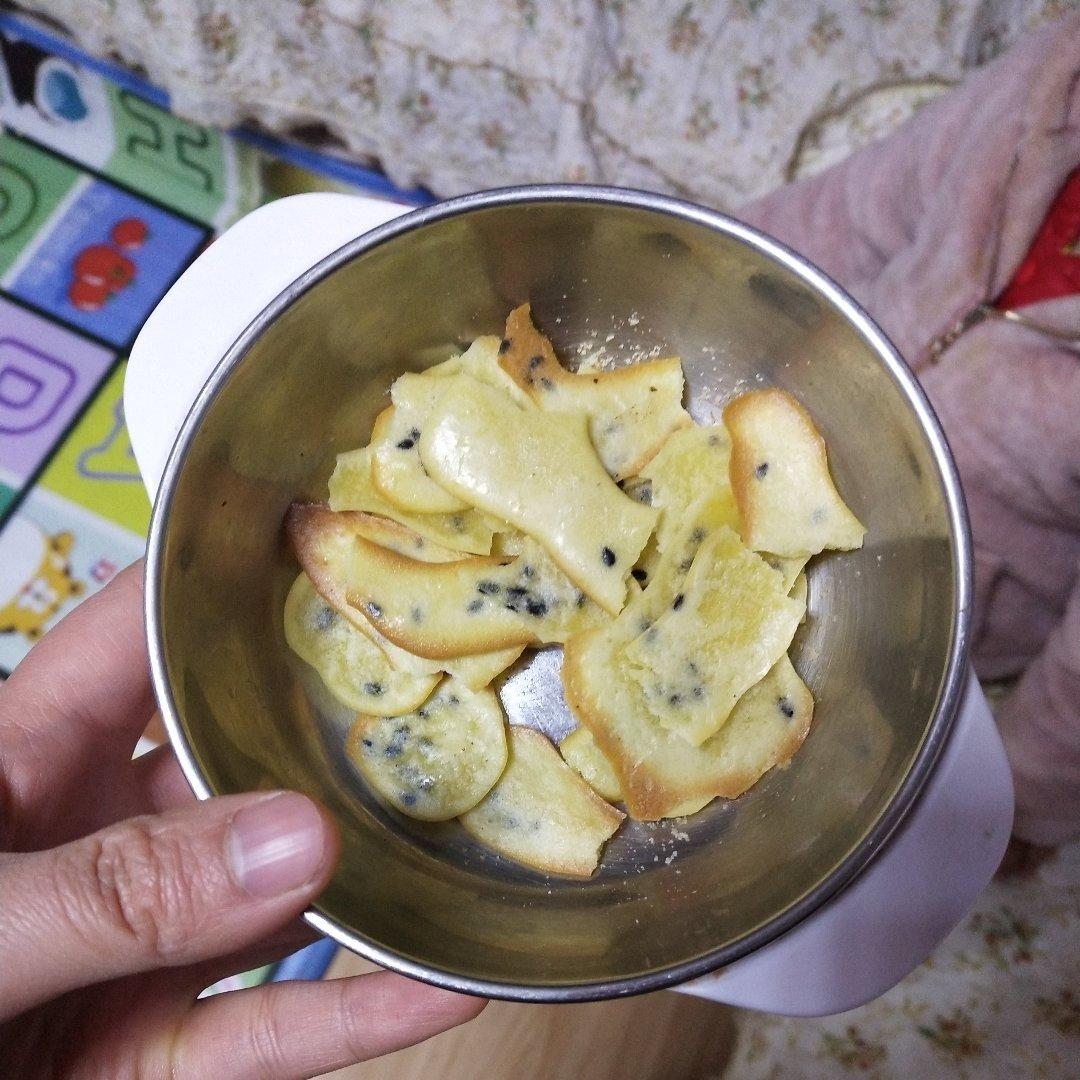 芝麻薄饼 宝宝健康小零食