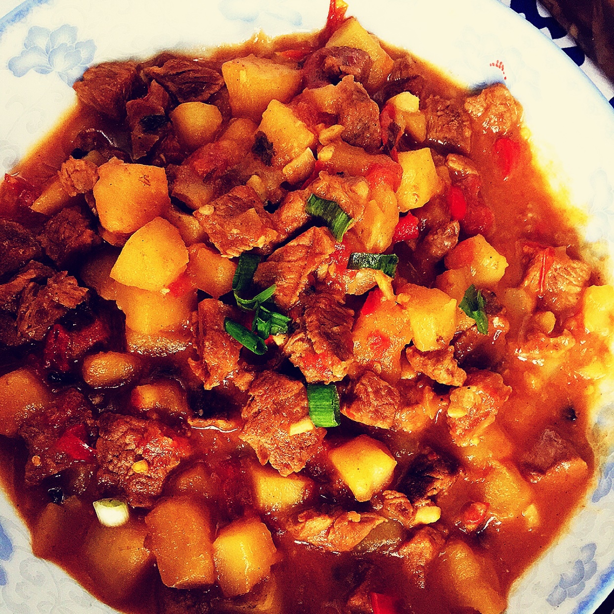 土豆番茄烧牛肉
