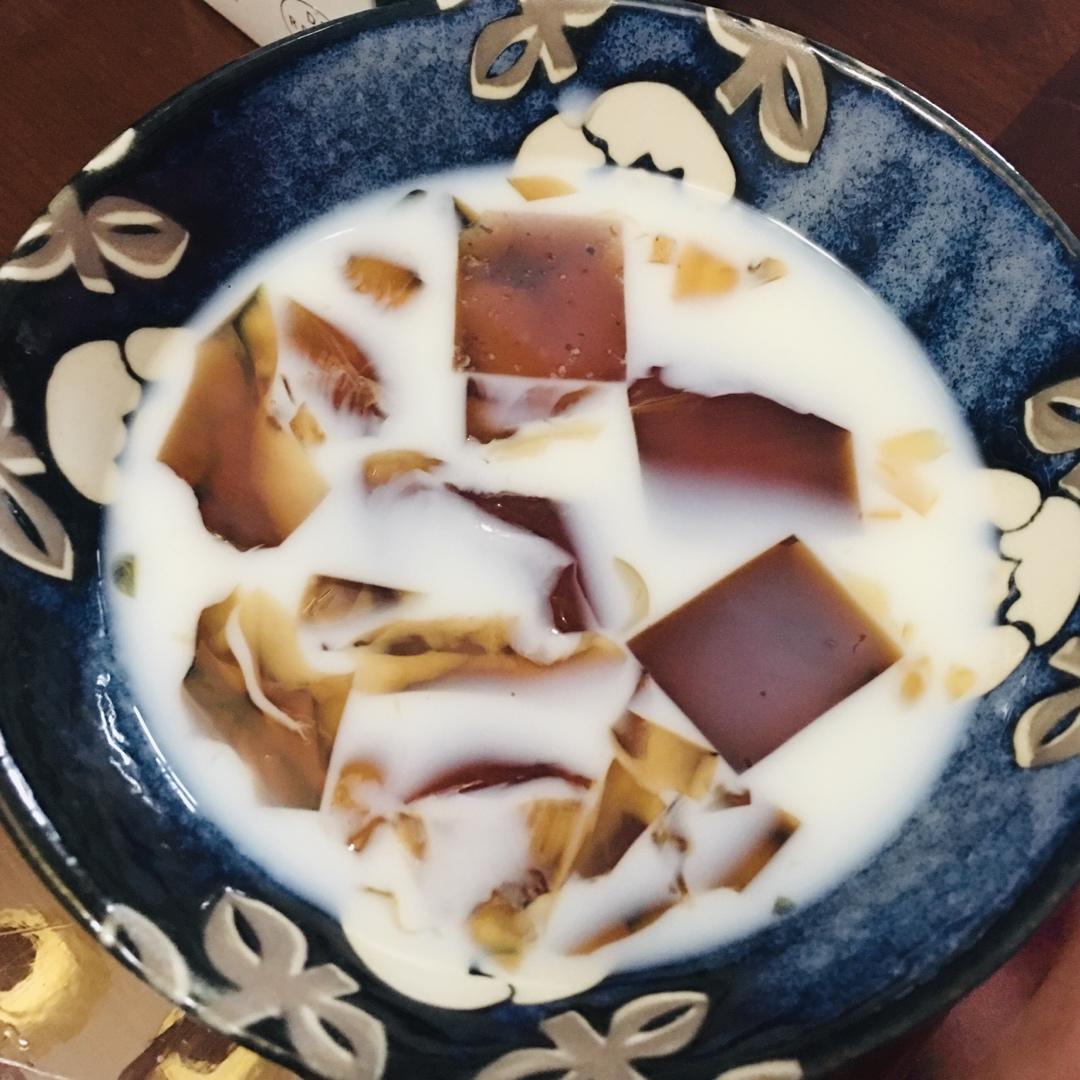白桃乌龙茶冻