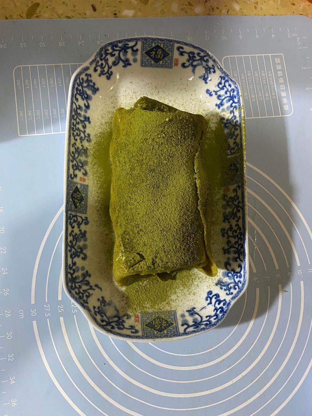 【抹茶毛巾卷】