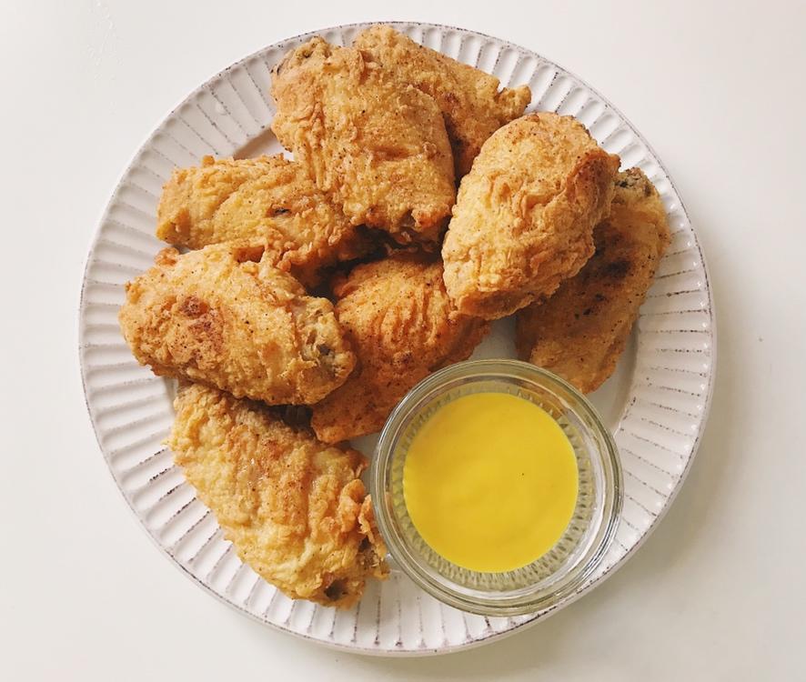 香脆辣味炸鸡翅