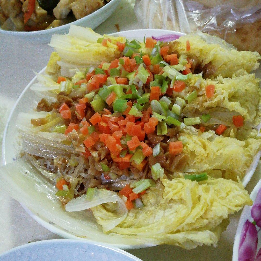 蒜蓉粉丝蒸娃娃菜